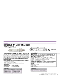 Thumbnail of document Data Sheet - DLP-A15 Pressure/Temperature Data Logger